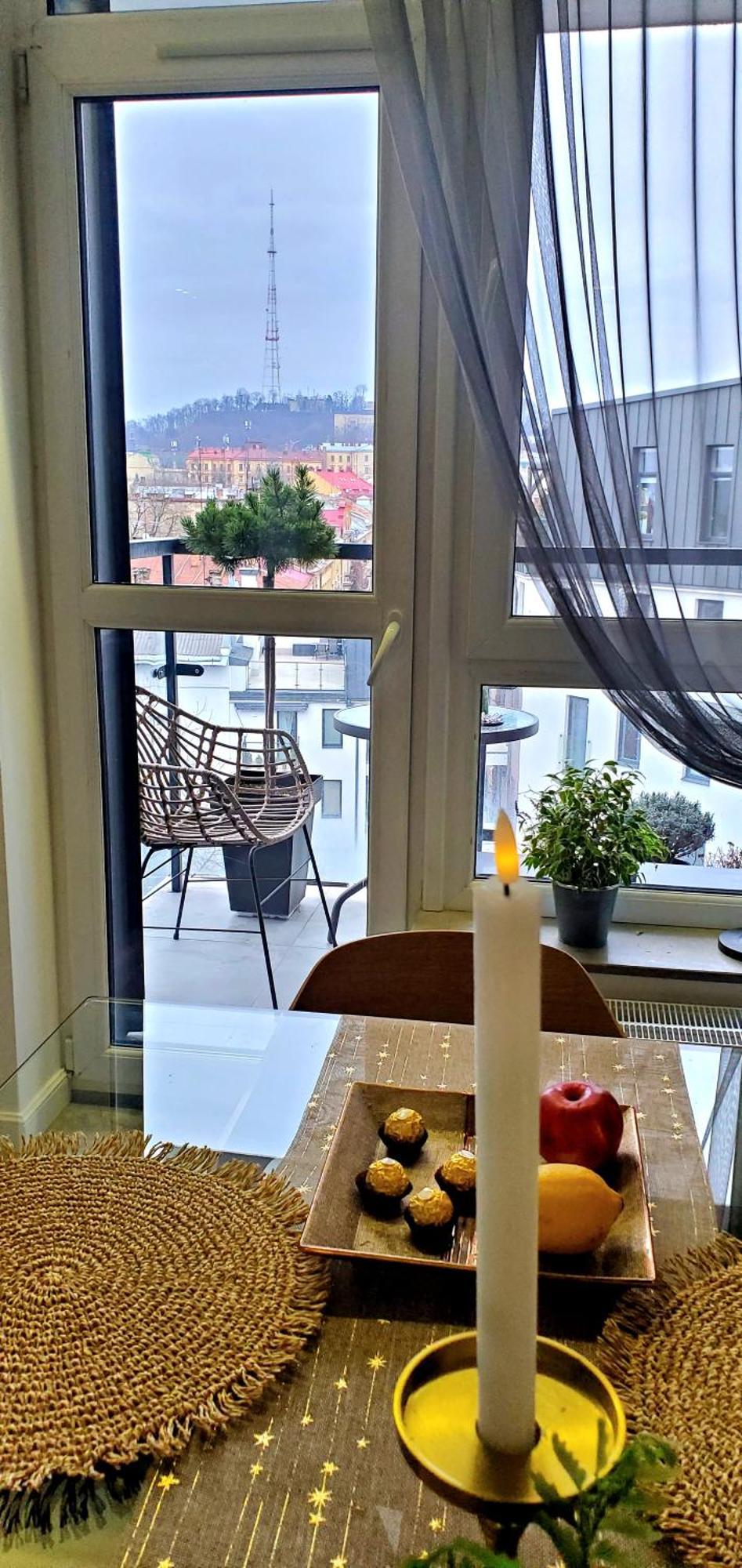 Apart-Terrace On Baker Street Lviv Bagian luar foto