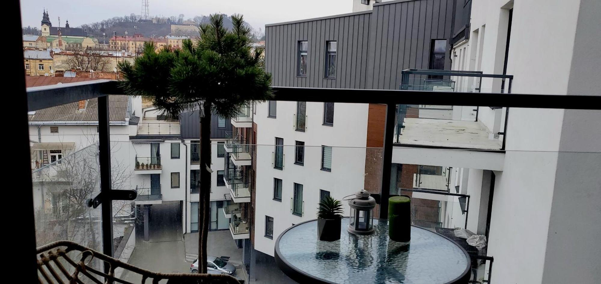 Apart-Terrace On Baker Street Lviv Bagian luar foto